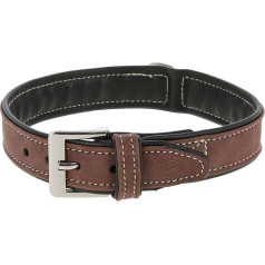 Kerbl California Collar Faux Leather Brown Width 20-40 mm Neck Circumference 32-64 cm