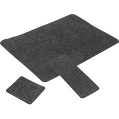 PRETYZOOM Reusable Non-Slip Table Mat Made of Thick Felt Heat Resistant Place Mat for Kitchen Supplies Elegant and Practical for Dinner Setting