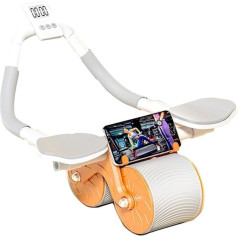 Abdominal Roller Automatic Rebound Abdominal Wheel Abdominal Muscle Training High Load Capacity 100 kg