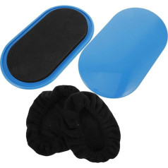 VICASKY Fitness Sliders Oval Shape Versatile Training Discs for Core Workout and Full Body Training Portable Non-Slip Fitness Discs for Home and Gym Effective Muscle Coordination