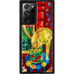 iKins case for Samsung Galaxy Note 20 Ultra cat with red fish