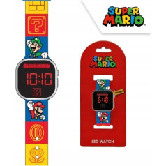 Kids Euroswan Led super Mario pulkstenis