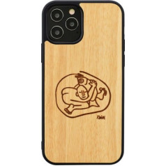 MAN&WOOD case for iPhone 12/12 Pro child with fish